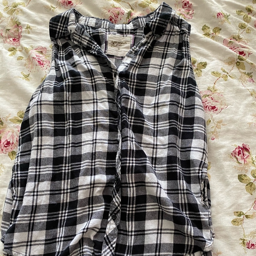 Plaid tank